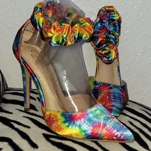CATHY DIN MAJA-2  MULTI COLOR SIZE:6 HEELS